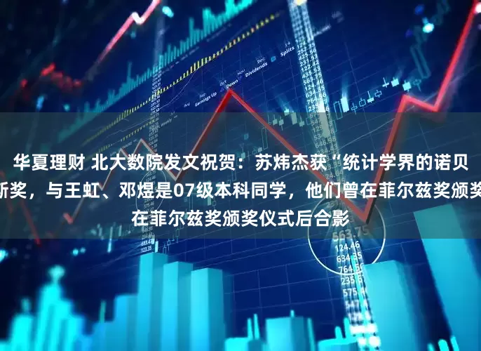 华夏理财 北大数院发文祝贺：苏炜杰获“统计学界的诺贝尔奖”考普斯奖，与王虹、邓煜是07级本科同学，他们曾在菲尔兹奖颁奖仪式后合影